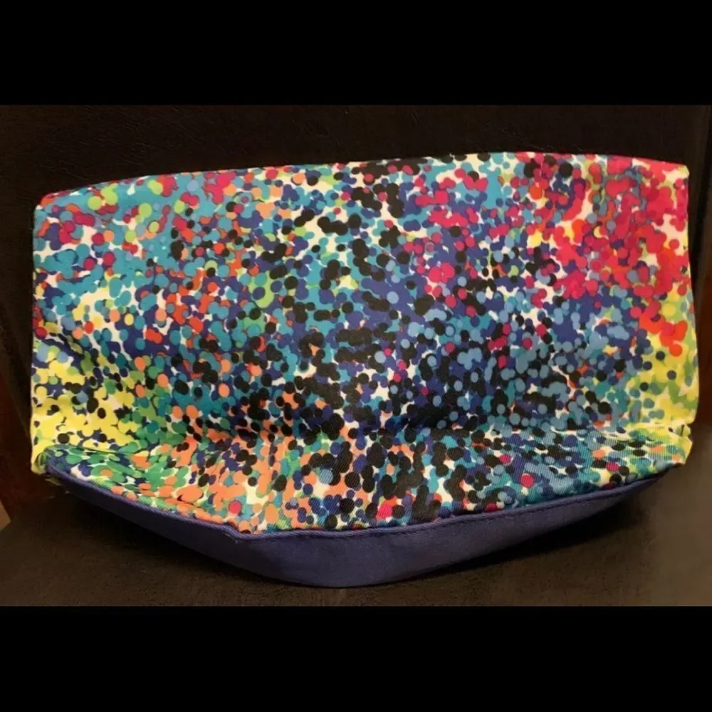Shoshanna Elizabeth Arden Cosmetic Travel Bag Clutch Purse Multi Color